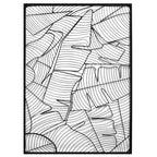 Linear Fronds Wall Decor