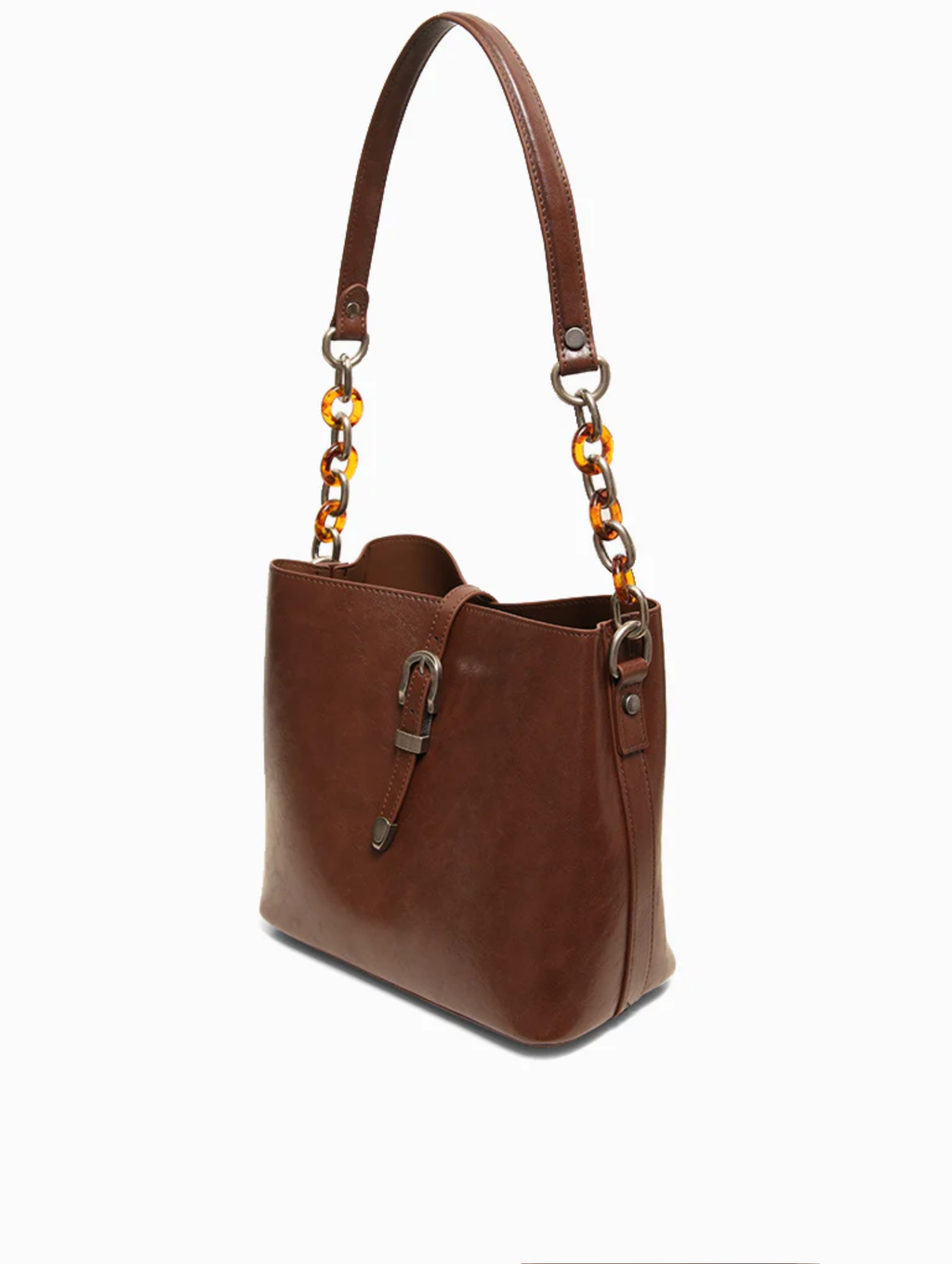 The Fifth Avenue Bucket Bag (Havanah)