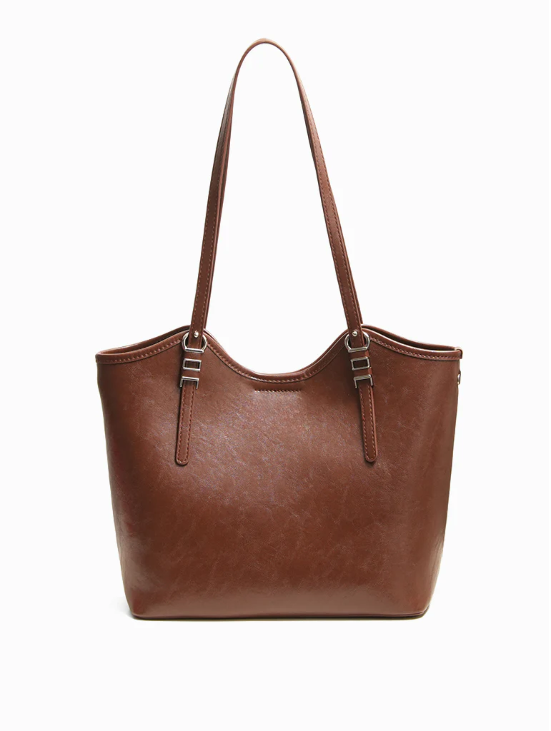 The Madison Essential Tote (Golden Cognac)