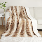 Deer Faux Fur Throw