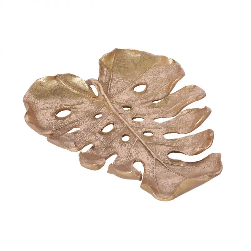 Artisan Stippled Leaf Centerpiece