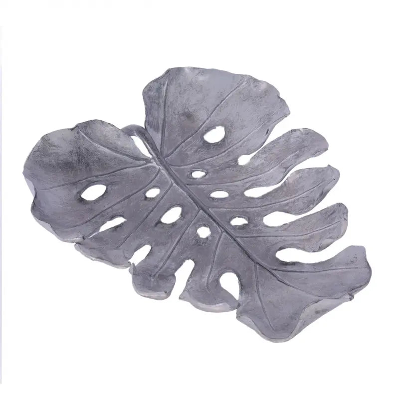 Industrial Cast Leaf Centerpiece