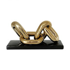 The Gilded Link Centerpiece