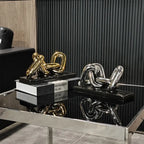 The Gilded Link Centerpiece