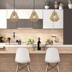 Boho Rattan Pendant Light