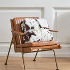 Cow Faux Fur Throw