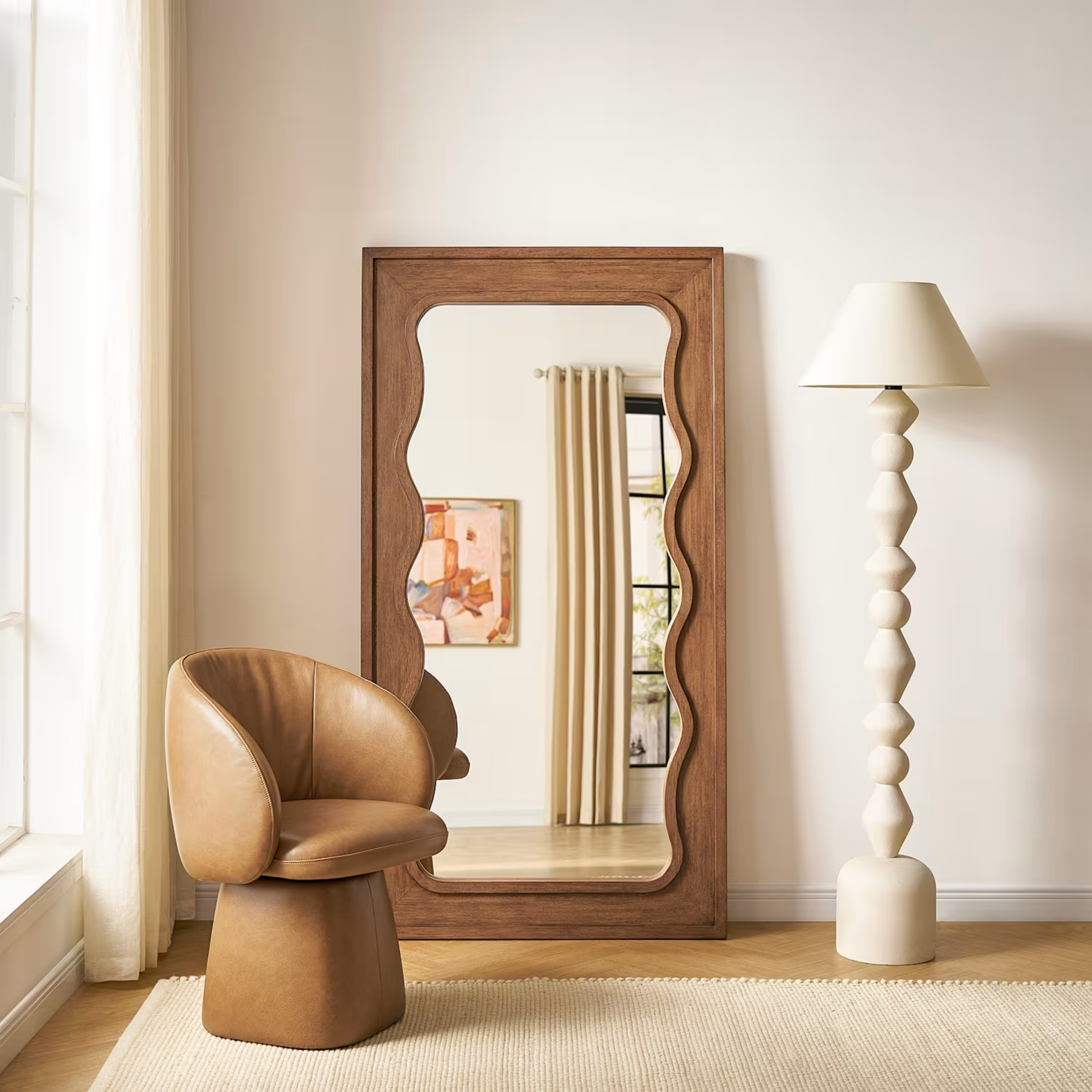The Natural Crest Mirror